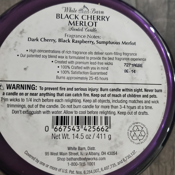 Bath and Body Works Black Cherry Merlot - Picture 4 of 4